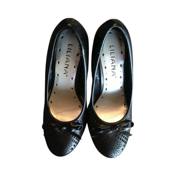 Liliana Shoes - Liliana Black 3 1/2" High Heels